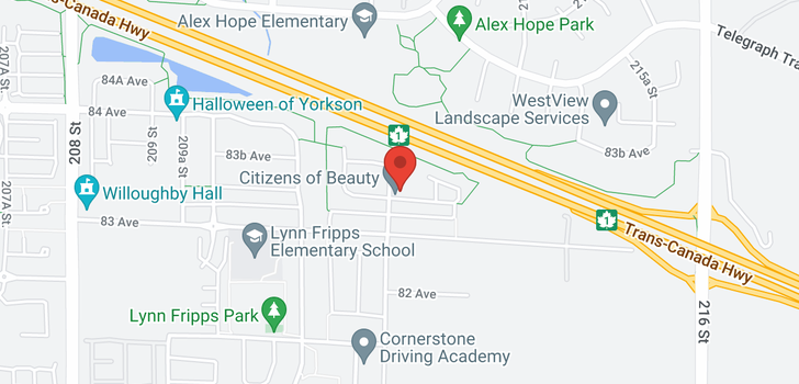 map of 21213 83A AVENUE
